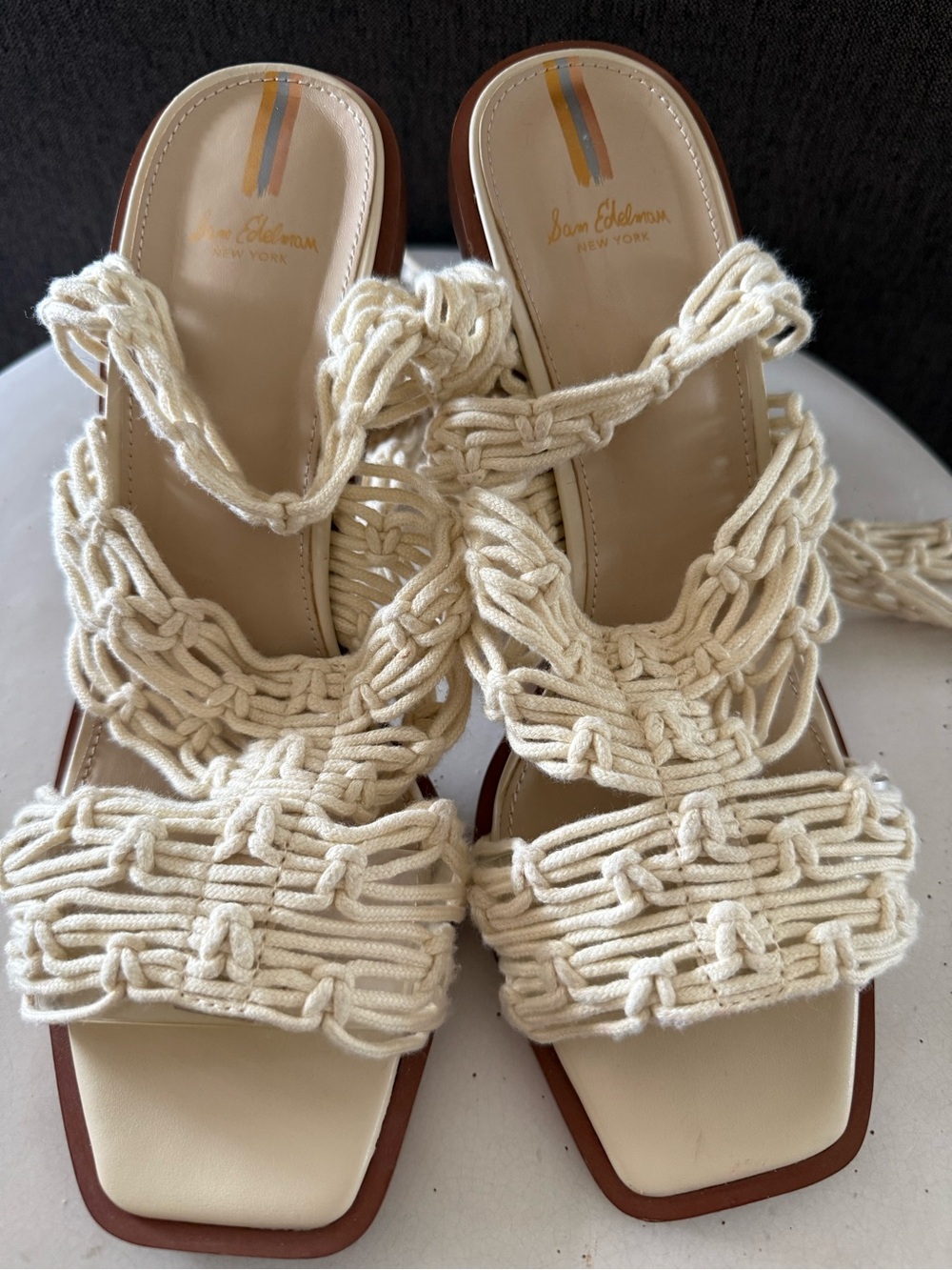 Sam Edelman Harleigh Ankle Wrap Heel-10 - Picture 11 of 12